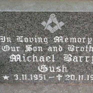 GUSH Michael Barry 1951-1975