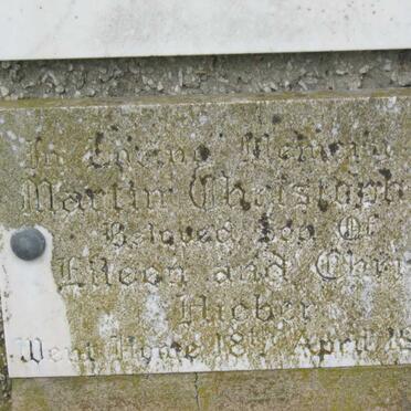 HIEBER Martin Christopher -1952