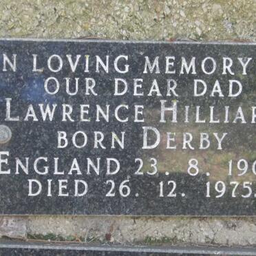 HILLIARD Lawrence 1904-1975