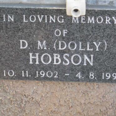 HOBSON D.M. 1902-1991