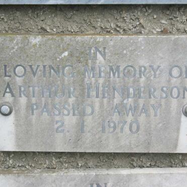HENDERSON Arthur -1970