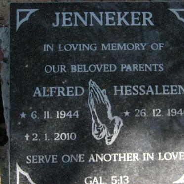 JENNEKER Alfred 1944-2010 &amp; Hessaleen 1946-