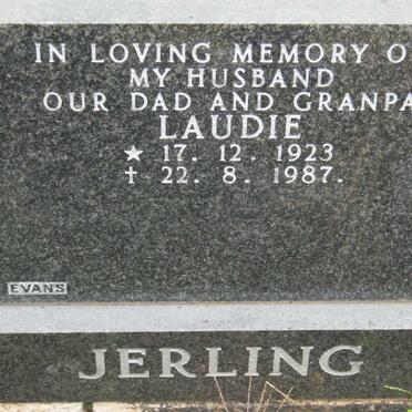 JERLING Laudie 1923-1987