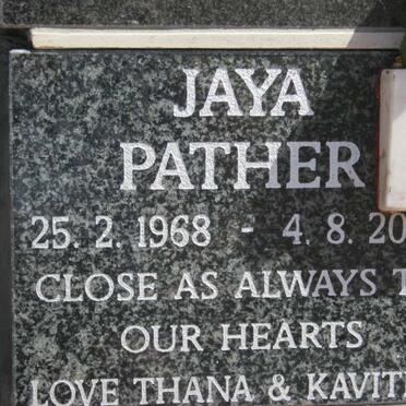 JAYA Pather 1968-2009