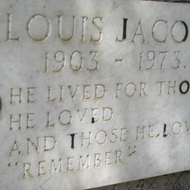 JACOBS Louis 1903-1973 
