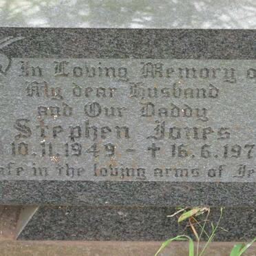 JONES Stepehn 1949-1977