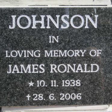 JOHNSON James Ronald 1938-2006