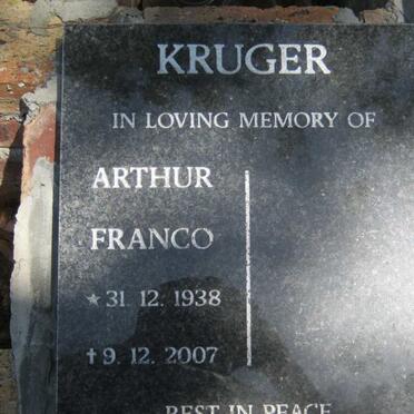 KRUGER Arthur Franco 1938-2007