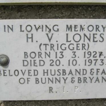 LONES H.V. 1927-1973