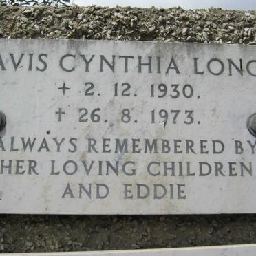 LONG Avis Cynthia 1930-1973