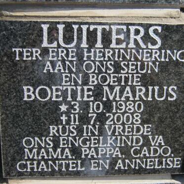 LUITERS Boetie Marius 1980-2008