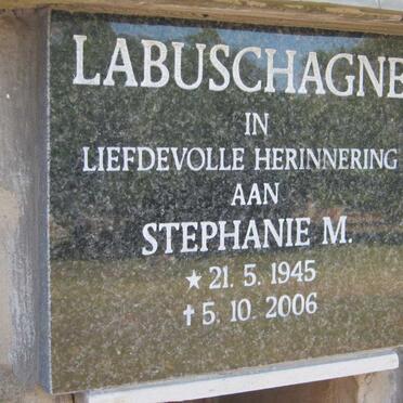 LABUSCHAGNE Stephanie M. 1945-2006