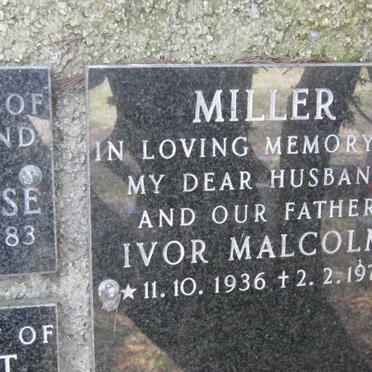 MILLER Ivor Malcolm 1936-1979