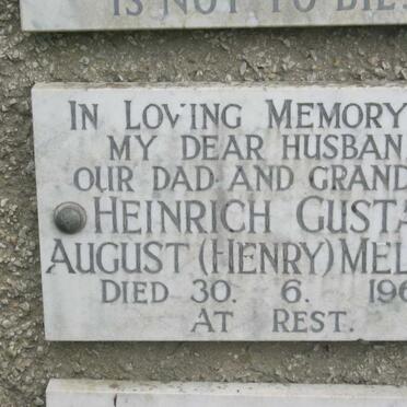 MELDAU Heinrich Gustav August -1964