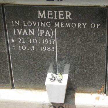 MEIER Ivan 1917-1983