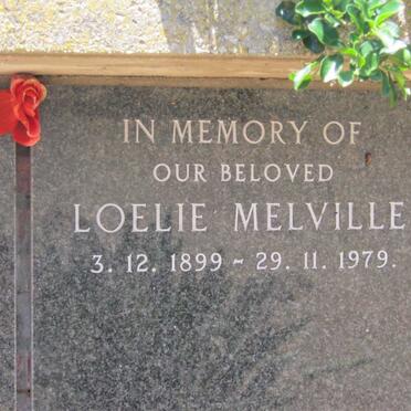 MELVILLE Loelie 1899-1979