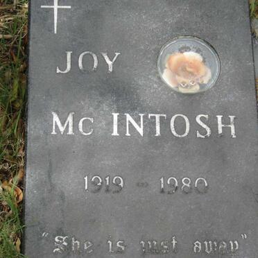Mc INTOSH Joy 1919-1980