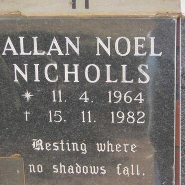 NICHOLLS Alan Noel 1964-1982
