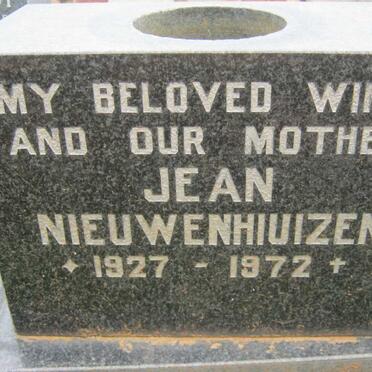 NIEUWENHIUIZEN Jean 1927-1972