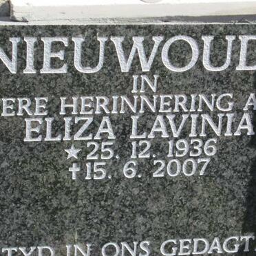 NIEUWOUDT Eliza Lavinia 1936-2007