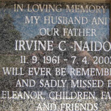 NAIDOO Irvine C. 1961-2003