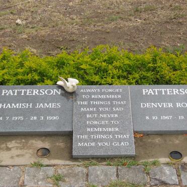 PATTERSON Hamish James 1975-1990 :: PATTERSON Denver Robert 1967-2004