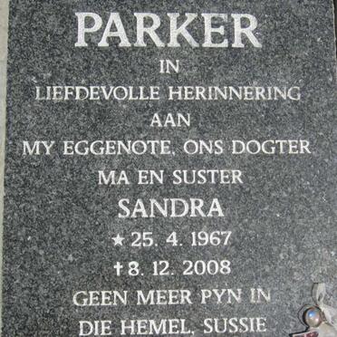 PARKER Sandra 1967-2008