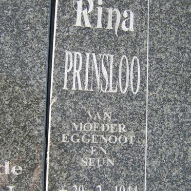 PRINSLOO Rina 1944-1999