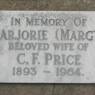 PRICE Marjorie 1893-1964