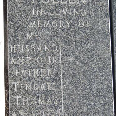 PULLEN Tindall Thomas 1934-1938