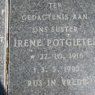 POTGIETER Irene 1916-1995