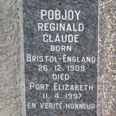 POBJOY Reginald Claude 1909-1997