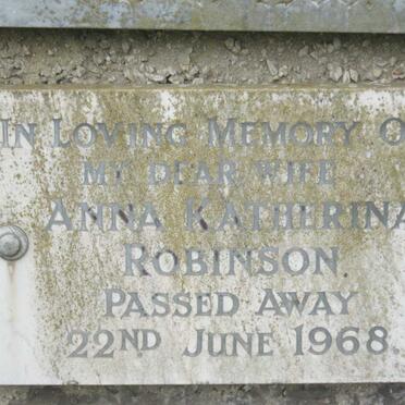 ROBINSON Anna Katherina -1968
