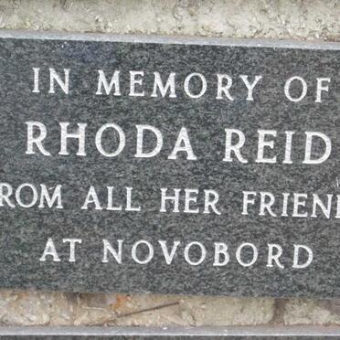 REID Rhoda 