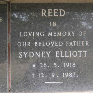 REED Sydney Elliott 1918-1987