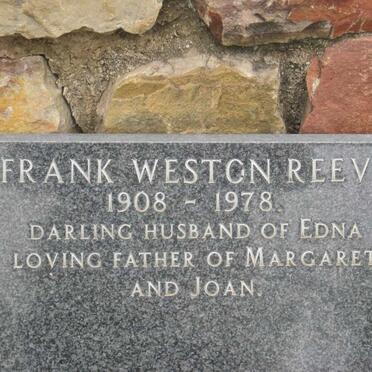 REEVE Frank Weston 1908-1978