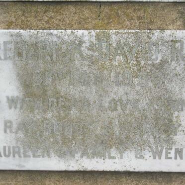 REID Frederick David -1956