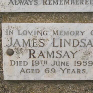 RAMSAY James Lindsay -1959