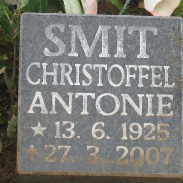 SMIT Christoffel Antonie 1925-2007