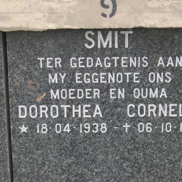 SMIT Dorothea Cornelia 1938-1991