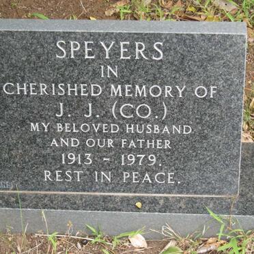 SPEYERS J.J. 1913-1979
