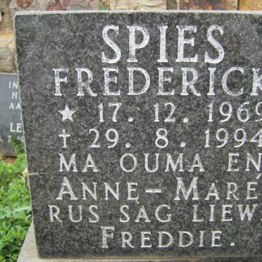 SPIES Frederick 1969-1994 