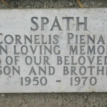 SPATH Cornelis Pienaar 1950-1970