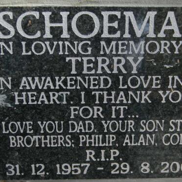 SCHOEMAN Terry 1957-2008