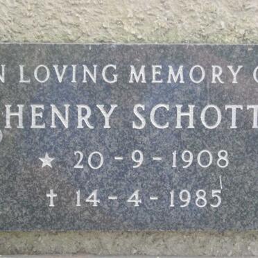 SCHOTT Henry 1908-1985