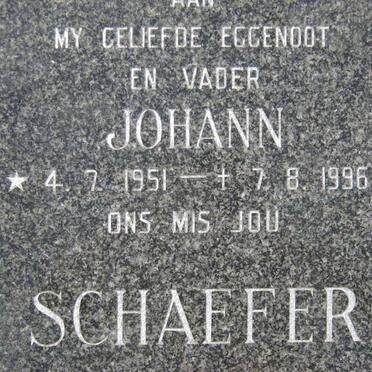 SCHAEFER Johann 1951-1996
