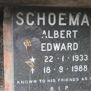 SCHOEMAN Albert Edward 1933-1988