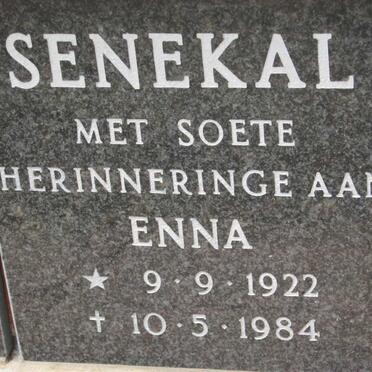 SENEKAL Enna 1922-1984