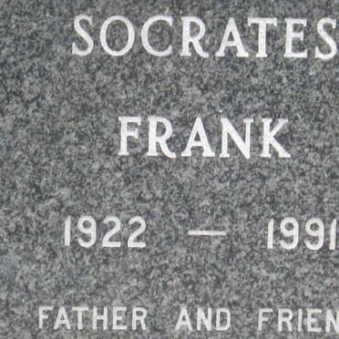 SOCRATES Frank 1922-1991