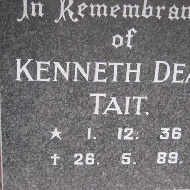 TAIT Kenneth Dean 1936-1989